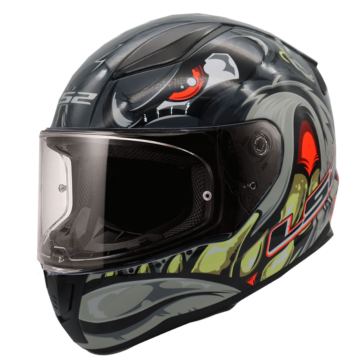 LS2 RAPID 2 SPOX GRİ KASK 